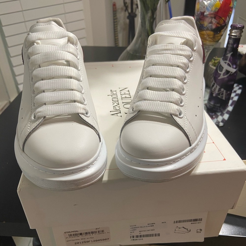 Alexander McQueen iridescent sneakers